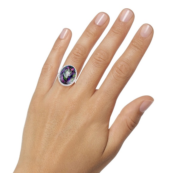 Mystic Topaz Ring - Picture 2 of 5